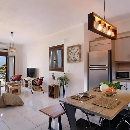 Oak Wood - Sea View Exclusive Maisonette Sfakaki Exterior photo